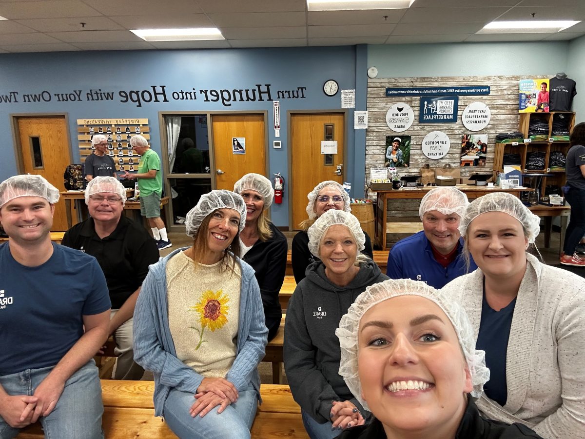 Giving Back Minnesota Bankers Community Impact Month » Drake Bank